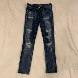 American Eagle Jeans - Super Stretch Jegging Crop